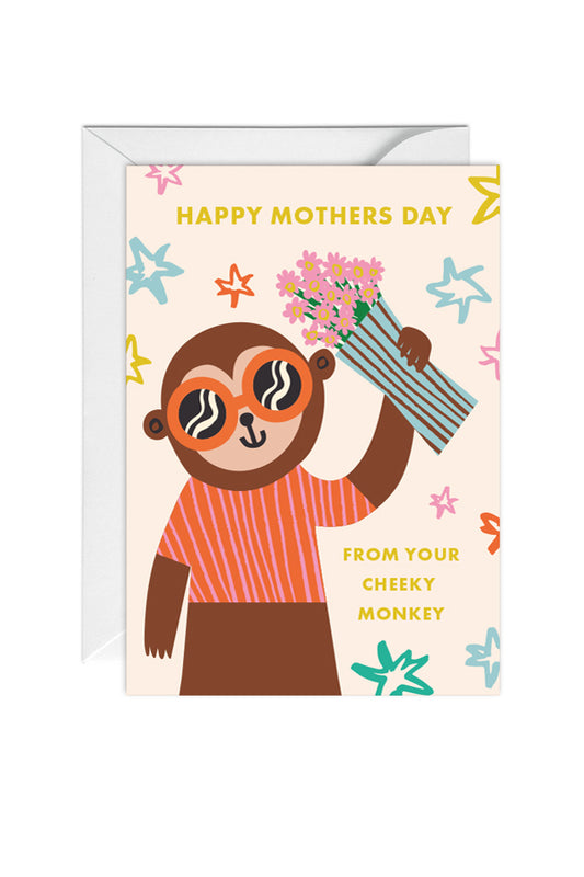 Happy Mother's Day, From Your Cheeky Monkey! Mother's Day Card