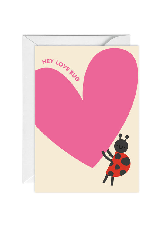 Hey, Love Bug! Valentines Day, Love, Card